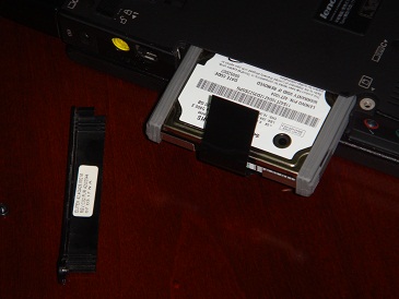 Extrayendo el disco duro original